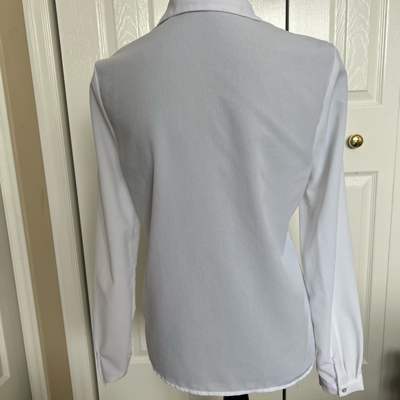 Dex White Button Up - Picture 4 of 5